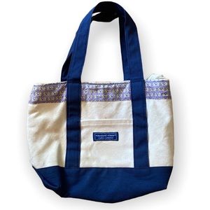 Vineyard Vines Tote Bags 1- Pink Starfish and 1-Mini Derby Whale